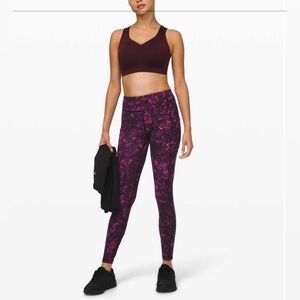 Lululemon Speed Up Tight 28" *Full-On Luxtreme
Undercurrent Grapealicious Multi